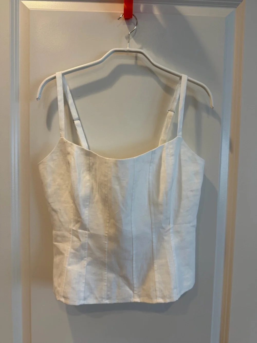 Reformation Hattie Linen Top - Picture 2 of 5